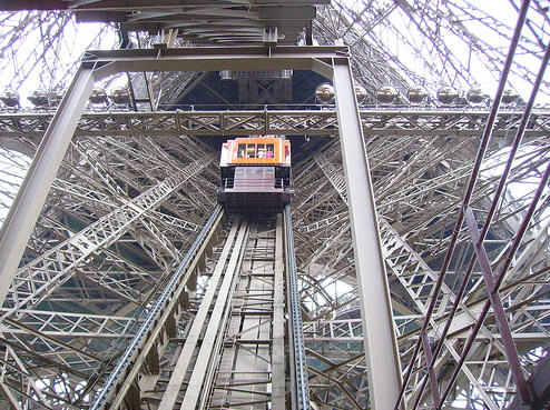  Eiffel Tower - Elevator Cars 